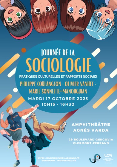 Affiche de la journée Pratiques culturelles et rapports sociaux organisée par le Lescores